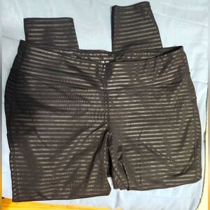 GapFit  Black Striped Leggings